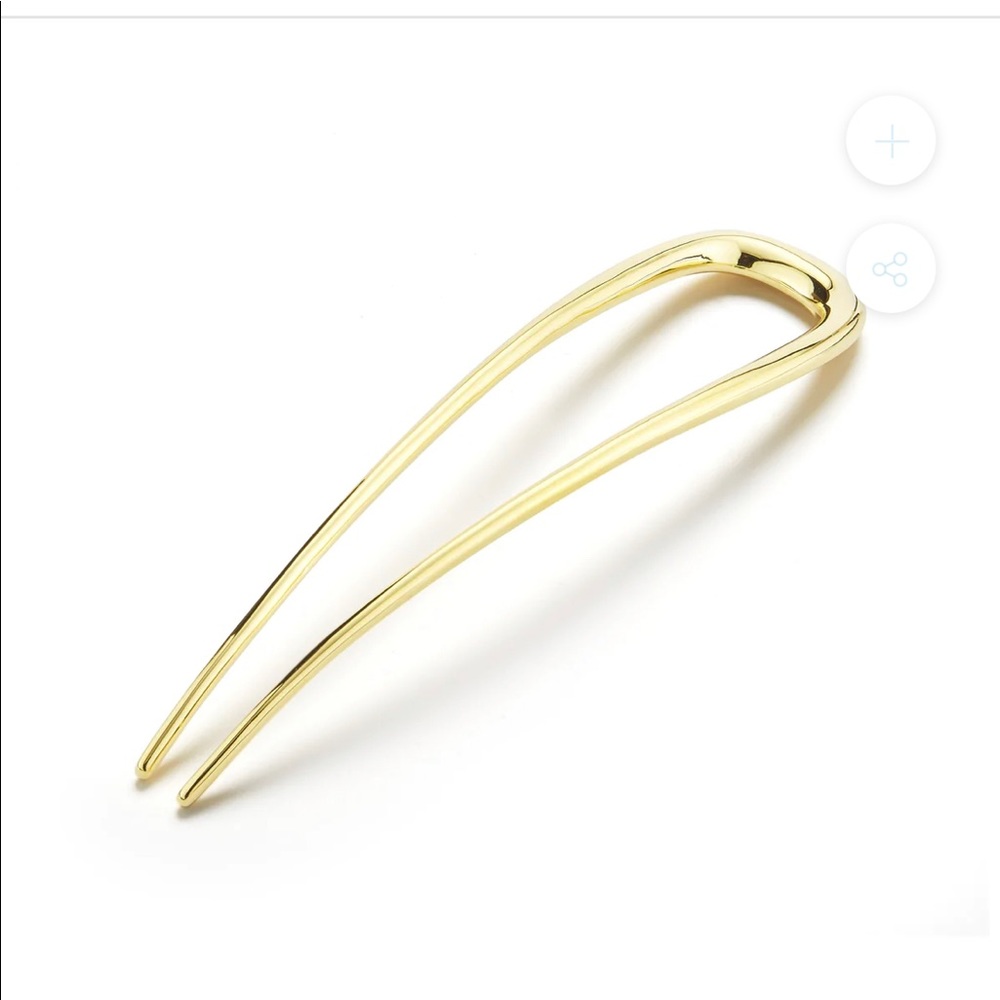Deborah Pagani Hair Pin Gold